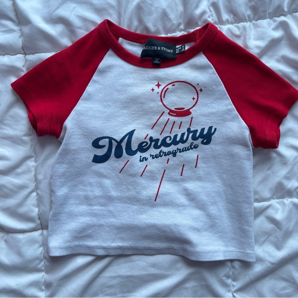 princess polly mercury in retrograde crop tee
